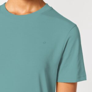 Camiseta unisex - Bordado nube fins al cel - color Verde - 3